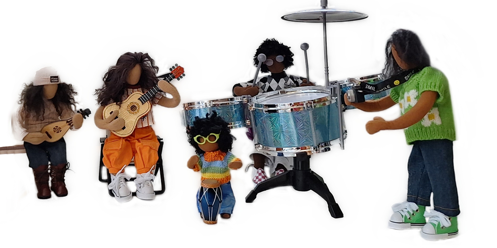 Erzählfiguren modern gekleidet, Familienstellen, Therapiefiguren